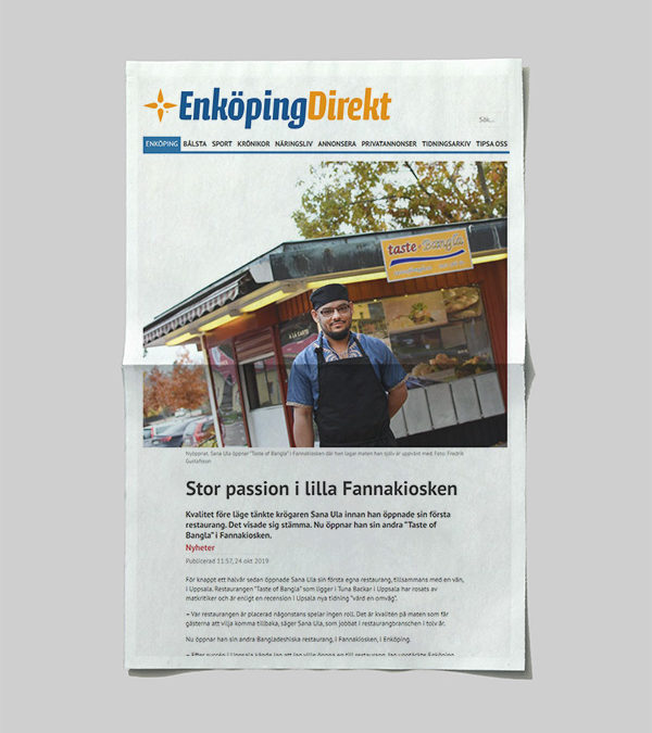 Enköping Direkt skriver om oss!